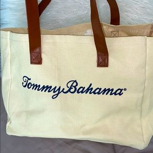 Large Tommy Bahama tote bag